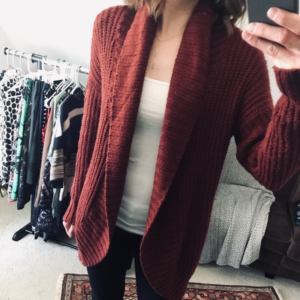 Dark Red Mossimo Sweater